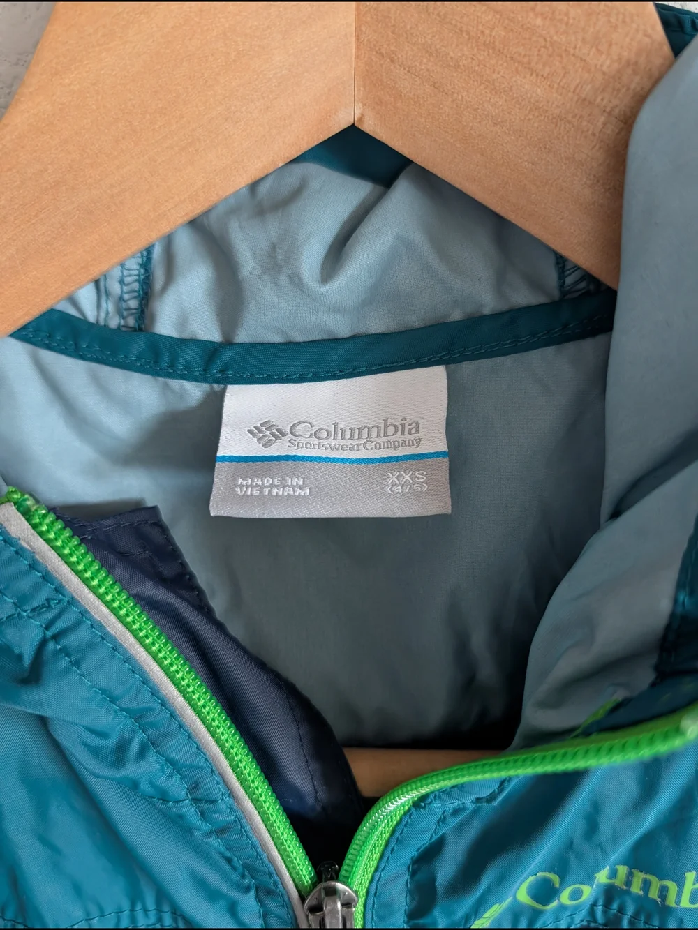 Columbia Kid's Glennaker Hooded Windbreaker